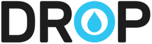 Drop Connect Water Logo. A company that focuses on whole-home water management infrastructure