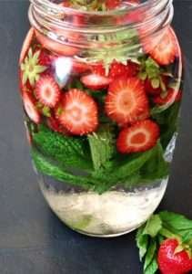 Mint Strawberry Infused Water 211x300 1